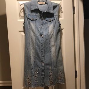 Jeans short dress